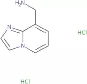 {Imidazo[1,2-a]pyridin-8-yl}methanamine dihydrochloride