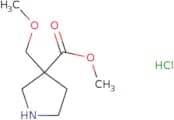 Methyl 3-(methoxymethyl)pyrrolidine-3-carboxylate hydrochloride