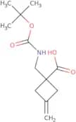 1-({[(tert-Butoxy)carbonyl]amino}methyl)-3-methylidenecyclobutane-1-carboxylic acid