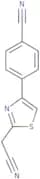 4-[2-(Cyanomethyl)-1,3-thiazol-4-yl]benzonitrile