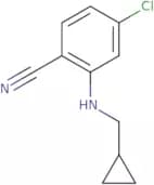 4-Chloro-2-[(cyclopropylmethyl)amino]benzonitrile