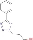 3-(5-Phenyl-2H-1,2,3,4-tetrazol-2-yl)propan-1-ol