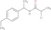 2-Chloro-N-[1-(4-ethylphenyl)ethyl]propanamide