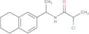 2-Chloro-N-[1-(5,6,7,8-tetrahydronaphthalen-2-yl)ethyl]propanamide
