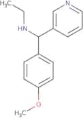 Ethyl[(4-methoxyphenyl)(pyridin-3-yl)methyl]amine