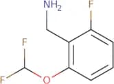[2-(Difluoromethoxy)-6-fluorophenyl]methanamine