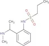 N-{2-[1-(Methylamino)ethyl]phenyl}propane-1-sulfonamide