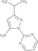3-(Propan-2-yl)-1-(pyrimidin-2-yl)-1H-pyrazol-5-amine