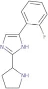 4-(2-Fluorophenyl)-2-(pyrrolidin-2-yl)-1H-imidazole