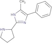 5-Methyl-4-phenyl-2-(pyrrolidin-2-yl)-1H-imidazole