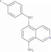 5-N-(4-Fluorophenyl)isoquinoline-5,8-diamine
