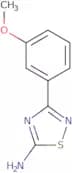3-(3-Methoxyphenyl)-1,2,4-thiadiazol-5-amine