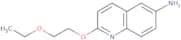 2-(2-Ethoxyethoxy)quinolin-6-amine