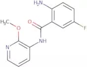 2-Amino-5-fluoro-N-(2-methoxypyridin-3-yl)benzamide