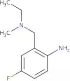 2-{[Ethyl(methyl)amino]methyl}-4-fluoroaniline
