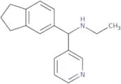 [2,3-Dihydro-1H-inden-5-yl(pyridin-3-yl)methyl](ethyl)amine