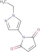 1-(1-Ethyl-1H-pyrazol-4-yl)-2,5-dihydro-1H-pyrrole-2,5-dione