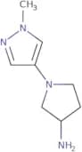 1-(1-Methyl-1H-pyrazol-4-yl)pyrrolidin-3-amine