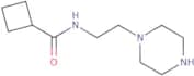 N-[2-(Piperazin-1-yl)ethyl]cyclobutanecarboxamide