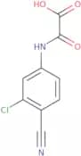 [(3-Chloro-4-cyanophenyl)carbamoyl]formic acid