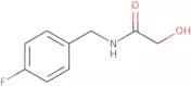 N-[(4-Fluorophenyl)methyl]-2-hydroxyacetamide