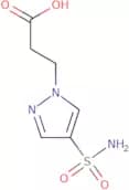 3-(4-Sulfamoyl-1H-pyrazol-1-yl)propanoic acid