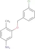 3-[(3-Chlorophenyl)methoxy]-4-methylaniline