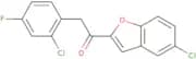 1-(5-Chloro-1-benzofuran-2-yl)-2-(2-chloro-4-fluorophenyl)ethan-1-one