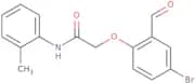 2-(4-Bromo-2-formylphenoxy)-N-(2-methylphenyl)acetamide
