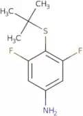 4-(tert-Butylsulfanyl)-3,5-difluoroaniline