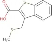 3-[(Methylsulfanyl)methyl]-1-benzothiophene-2-carboxylic acid