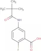5-(2,2-Dimethylpropanamido)-2-fluorobenzoic acid