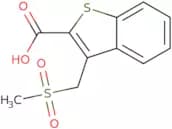 3-(Methanesulfonylmethyl)-1-benzothiophene-2-carboxylic acid