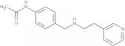 N-[4-({[2-(Pyridin-3-yl)ethyl]amino}methyl)phenyl]acetamide