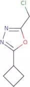 2-(Chloromethyl)-5-cyclobutyl-1,3,4-oxadiazole