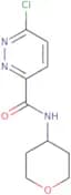 6-Chloro-N-(oxan-4-yl)pyridazine-3-carboxamide
