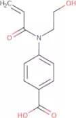 4-[N-(2-Hydroxyethyl)prop-2-enamido]benzoic acid