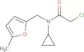 2-Chloro-N-cyclopropyl-N-[(5-methylfuran-2-yl)methyl]acetamide