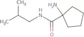 1-Amino-N-(2-methylpropyl)cyclopentane-1-carboxamide