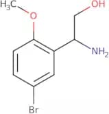 2-Amino-2-(5-bromo-2-methoxyphenyl)ethan-1-ol