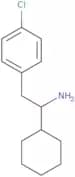 2-(4-Chlorophenyl)-1-cyclohexylethan-1-amine