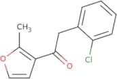 2-(2-Chlorophenyl)-1-(2-methylfuran-3-yl)ethan-1-one