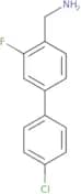 [4-(4-Chlorophenyl)-2-fluorophenyl]methanamine