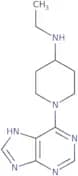 N-Ethyl-1-(1H-purin-6-yl)piperidin-4-amine