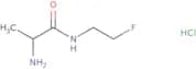 2-Amino-N-(2-fluoroethyl)propanamide hydrochloride