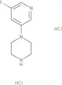1-(5-Fluoropyridin-3-yl)piperazine dihydrochloride