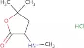 5,5-Dimethyl-3-(methylamino)oxolan-2-one hydrochloride