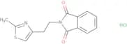 2-[2-(2-Methyl-1,3-thiazol-4-yl)ethyl]-2,3-dihydro-1H-isoindole-1,3-dione hydrochloride