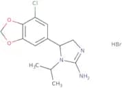 5-(7-Chloro-1,3-dioxaindan-5-yl)-1-(propan-2-yl)imidazolidin-2-imine hydrobromide