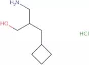 3-Amino-2-(cyclobutylmethyl)propan-1-ol hydrochloride